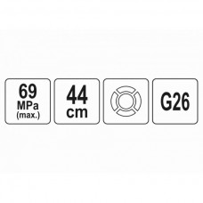 Furtun flexibil pentru gresoare 44 cm Yato YT-0710..